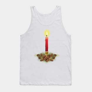 Holiday Candle Tank Top